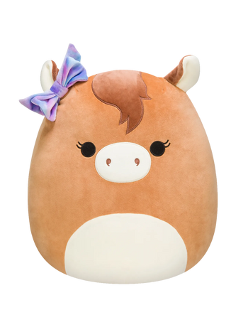 SQUISHMALLOWS Tomar das Pferd mit Bogen, 20 cm