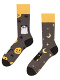 Lustige Socken Halloween-Katze