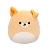 Squishmallows Cooper der braune Hund mit weißem Bauch, 30 cm