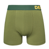 Waldgrüne Boxershorts für Männer