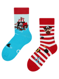 Lustige Kindersocken Pirat