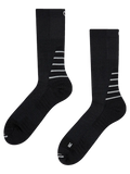 Mid-Calf-Wandersocken für Herren Schwarz
