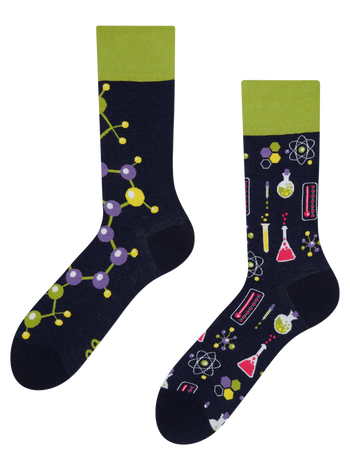 Lustige Socken Chemie