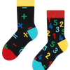 Lustige Kindersocken Zahlen