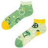Lustige Knöchelsocken Radfahren