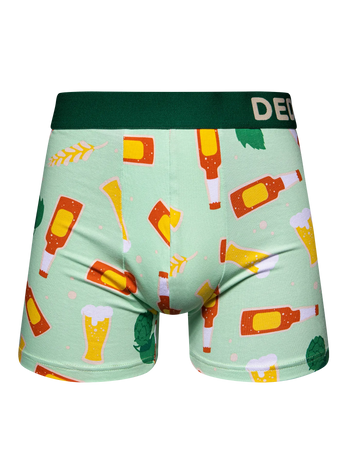 Lustige Boxershorts für Männer Bier und Hopfen