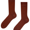 Haselnussbraune hohe Socken