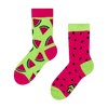 Lustige Kindersocken Wassermelone