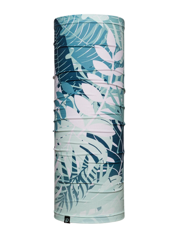 Lustiger Halswärmer Blaue Blätter