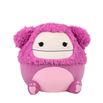 Squishmallows Nanette der himbeerrosa Bigfoot, 35 cm