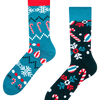 Warme Socken Weihnachtsstimmung