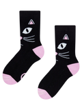 Lustige warme Socken für Kinder Katzenblick