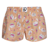 Lustige Damenshorts Wassermelonen-Katze
