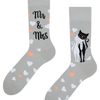 Lustige Socken Hochzeitskatzen