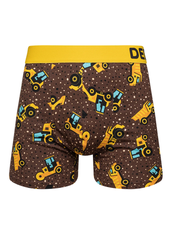 Lustige Boxershorts für Männer Schwere Maschinen