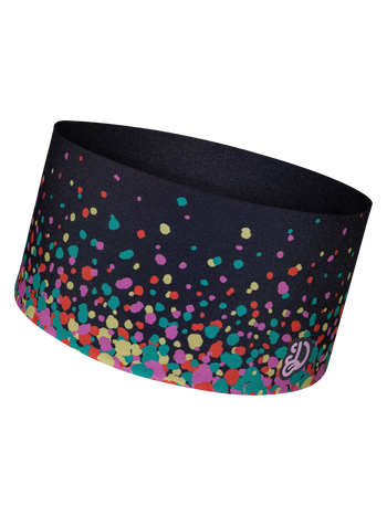 Lustiges funktionelles Stirnband Bunte Tropfen