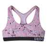Lustige Damenbralette Rosa Dalmatiner