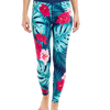Lustige Sportleggings Tropisches Paradies