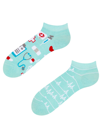 Lustige Knöchelsocken Medizin