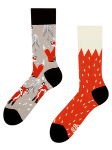 Lustige Socken Fuchs