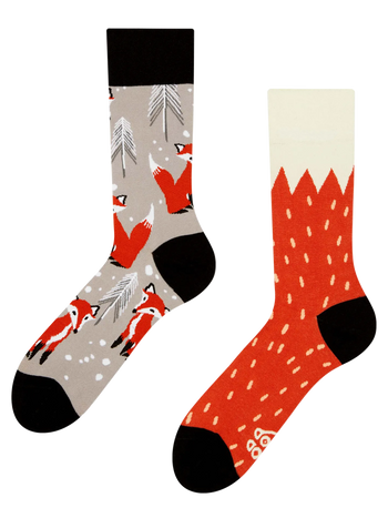 Lustige Socken Fuchs
