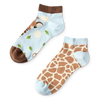 Lustige Knöchelsocken Niedliche Giraffe