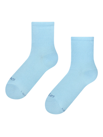 Crewsocken Puderblau