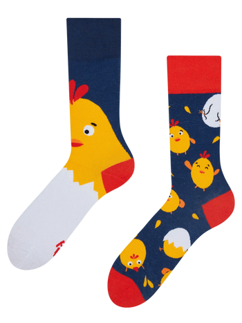 Lustige Socken Küken