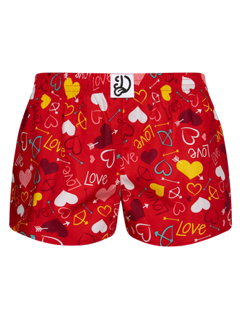 Lustige Damenshorts Herzen