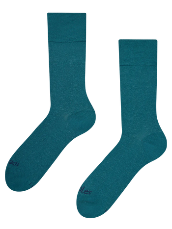 Blaugrüne Socken