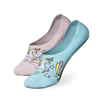 Lustige No-Show-Socken Regenbogen-Einhorn