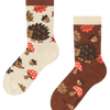 Lustige Kindersocken Waldigel