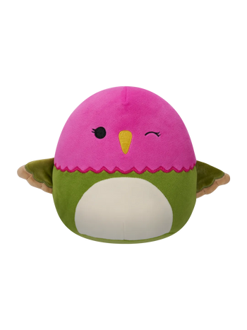 Squishmallows Na'Ima der rosa-grüne Kolibri, 20 cm