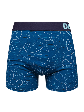 Lustige Boxershorts für Männer Nachtfischer
