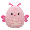 Squishmallows Mogo der rosa Schmetterling mit Sakura-Blütenbauch, 20 cm