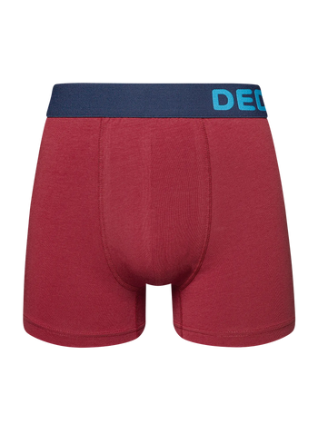 Dunkelrote Boxershorts für Männer