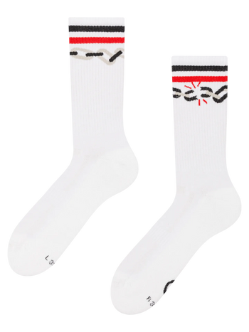 Lustige funktionelle Socken Kette