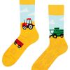Lustige Socken Traktor