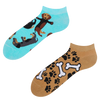 Lustige Knöchelsocken Dachshund