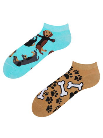 Lustige Knöchelsocken Dachshund
