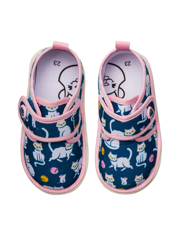 Lustige Hausschuhe für Babys Verspieltes Kätzchen