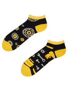 Lustige Knöchelsocken Mechaniker