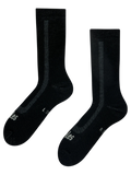 Schwarze Merinowoll-Frotteesocken