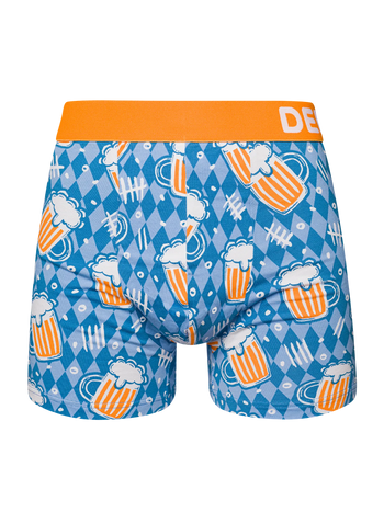Lustige Boxershorts für Männer Bierzählung