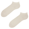 Körperfarbene Bambus-Knöchelsocken