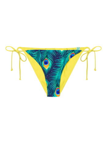 Lustiges Bikiniunterteil Pfauenfedern