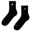 Gerippte Mid-Calf-Socken One Is Never Enough