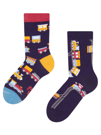 Lustige Kindersocken Zügchen