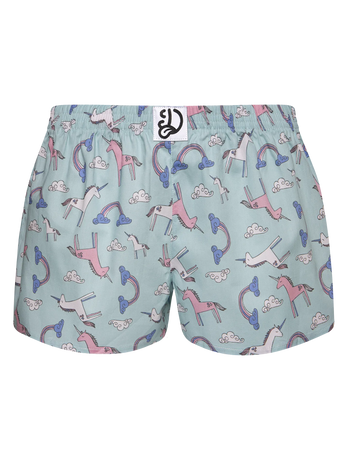 Lustige Damenshorts Einhorn