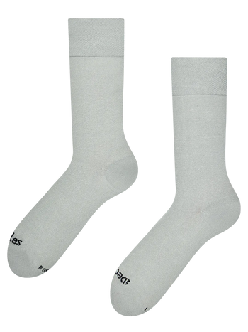 Hellgraue Socken
